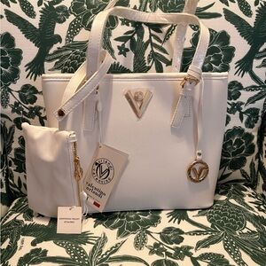 Valentino Cream Tote Bag Set